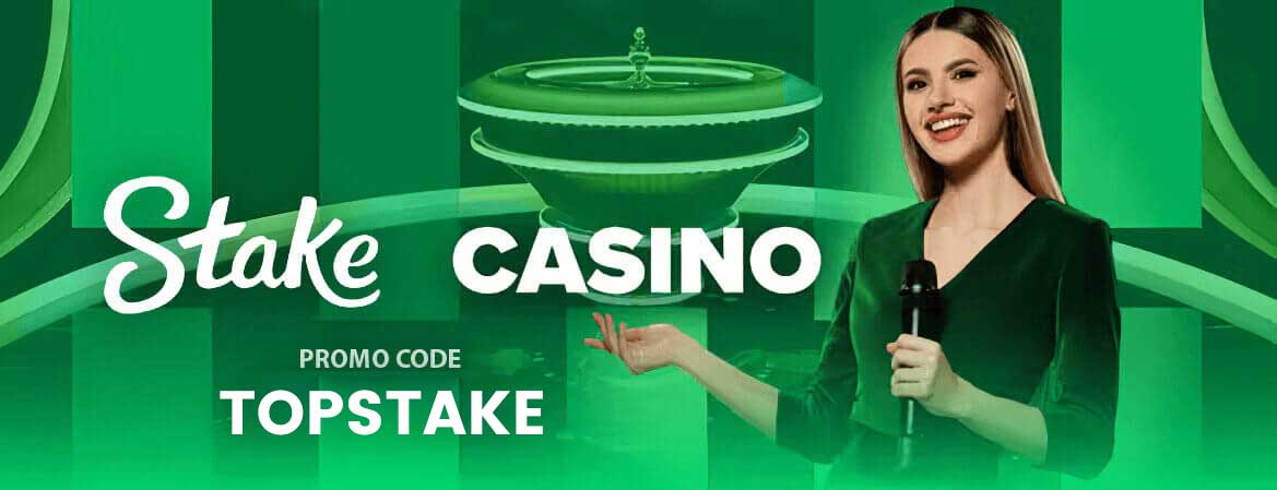 Stake Online Casino Registration Welcome offer Code Promo Code Promocode Bonus Code TOPSTAKE